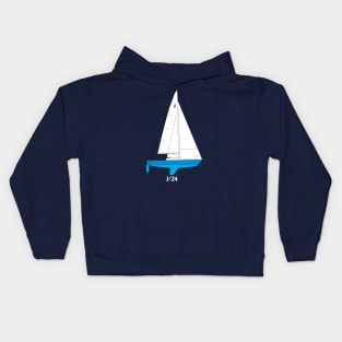 J/24 Sailboat Kids Hoodie